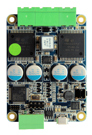 A phot of an un-cased motor board